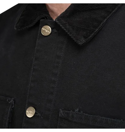 Carhartt WIP Michigan Coat (Vintage Schwarz)