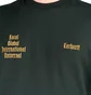 Carhartt WIP Shortsleeve Letterman T-Shirt (Dunkelgrün / Gelb)