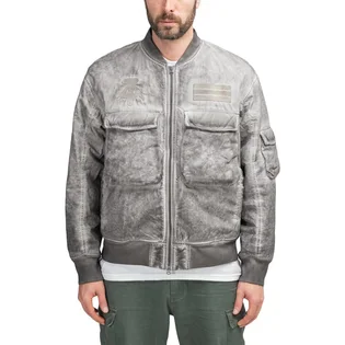 Liberaiders Overdyed Bomber Jacket (Schwarz / Grau)