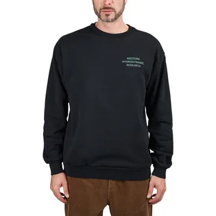 Western Hydrodynamic Research Worker Fleece Crew (Schwarz)