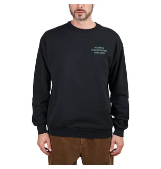 Western Hydrodynamic Research Worker Fleece Crew (Schwarz)