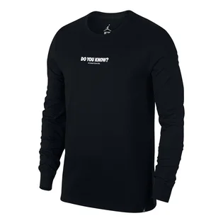 Nike Air Jordan AJ 3 CNXN 3 Longsleeve Shirt (Schwarz / Weiß)