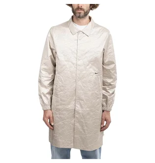 Nike Sportswear Style Essentials Men's Long Coaches Jacket (Beige)