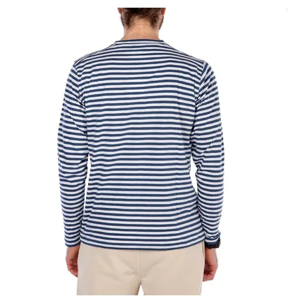 Norse Projects James Logo Stripe (Blau / Weiß)