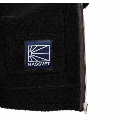 Rassvet Faux Shearling Coat (Braun)