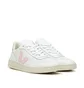 VEJA Pack WMNS V-10 Leather Extra White Petale (Weiß / Pink)