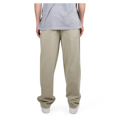 Dime Baggy Denim Pants (Khaki)