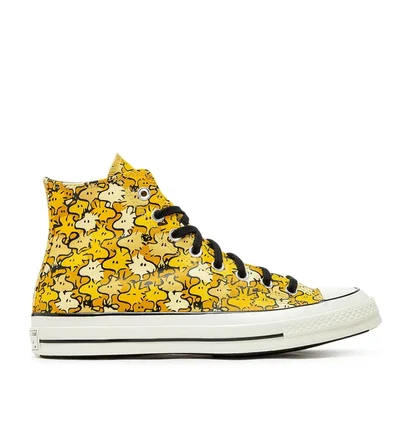 Converse x Peanuts Chuck 70 Hi Woodstock Camo (Gelb / Gold)