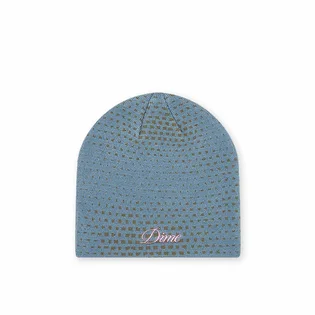 Dime Pixel Skully Beanie (Blau)