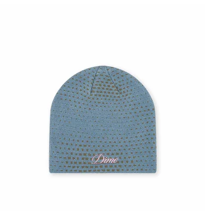 Dime Pixel Skully Beanie (Blau)