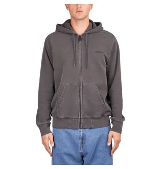 Carhartt WIP Hooded Duster Script Jacket (Schwarz)