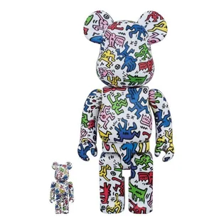 Medicom 100% + 400% Keith Haring Be@rbrick Toy