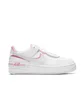 Nike WMNS Air Force 1 Shadow Low (Weiß / Rosa)