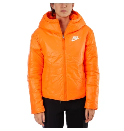 Nike WMNS Sportswear Hooded Jacket (Orange)