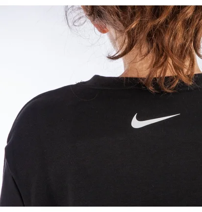 Nike WMNS Sportswear Swoosh Crewneck (Schwarz)