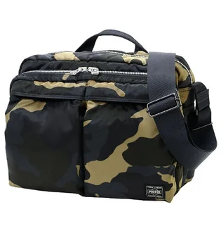 Porter by Yoshida Counter Shade 2way Shoulder Bag (Woodland Khaki)