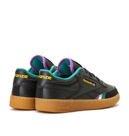 Reebok X Bronze 56K Club C Revenge (Schwarz / Lila / Grün)