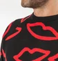 Sex Skateboards Lips Knit Jumper (Schwarz)