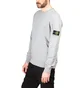 Stone Island Garment Dyed Crew Sweat (Grau)