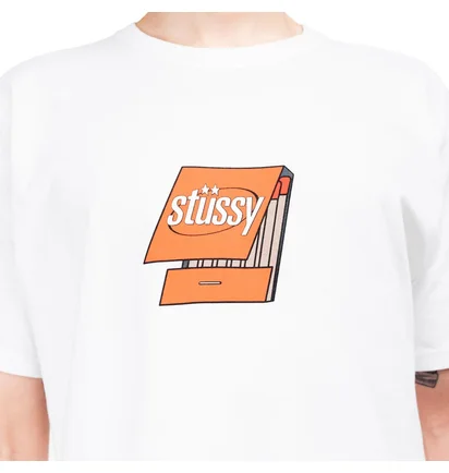Stüssy Matchbook T-Shirt (Weiß)