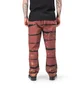 Stüssy Rip Dye Beach Pant (Rot / Schwarz)