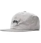 Stüssy Stock Nylon Strapback Cap (Silber)