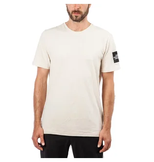 The North Face M SS Fine 2 Tee (Weiß / Grau)