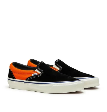 Vans Vault UA OG Classic Slip-on LX (Schwarz / Orange)