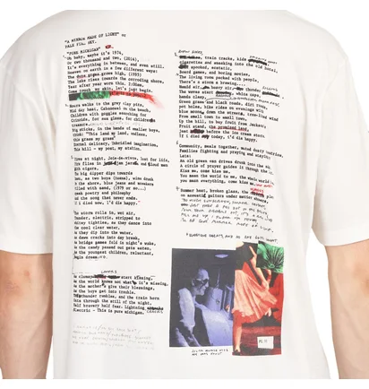 Vans Vault x Julian Klincewicz Collage T-Shirt (Weiß)