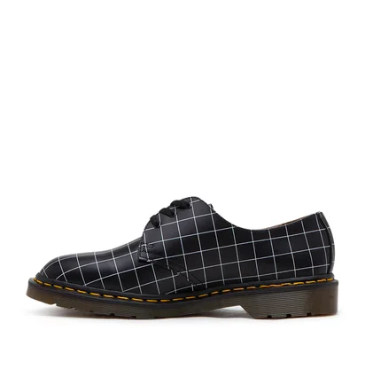 Dr. Martens x Undercover 1461 Check Smooth (Schwarz)