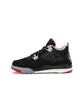Air Jordan 4 Retro (PS) 'Black Cement' (Schwarz / Rot)