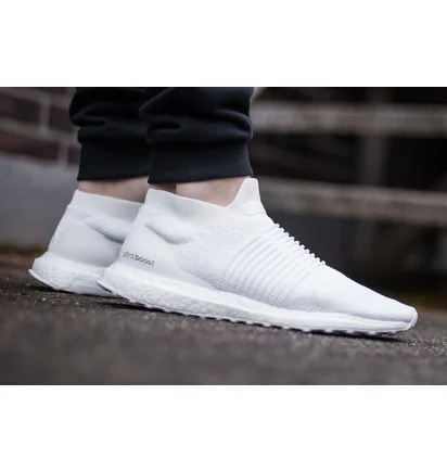 adidas Ultra Boost Laceless 'Triple White' (Weiß)