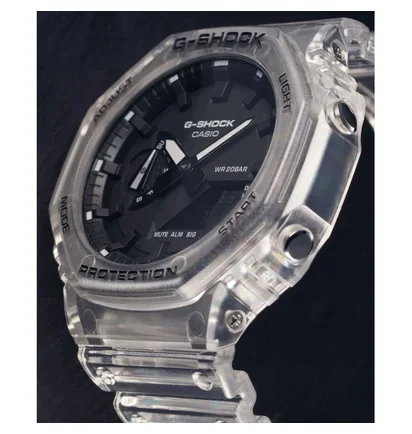 Casio G-Shock GA-2100SKE-7AER (Transparent / Schwarz)