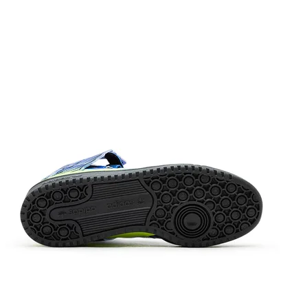 adidas x Jeremy Scott Forum Hi Motorsport 'Wings 4.0' (Blau / Multi)