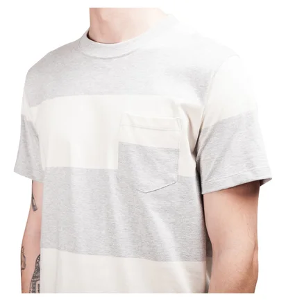 Norse Projects Johannes Block Stripe Tee (Grau)