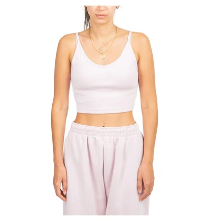 Reebok Classics Strappy Rib Tank Top (Hellrosa)