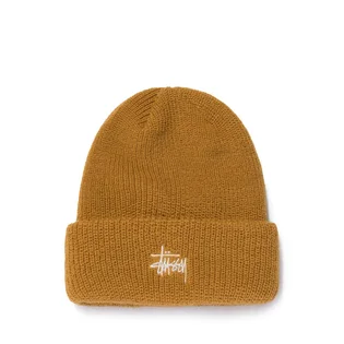 Stüssy Basic Cuff Beanie (Senfgelb)