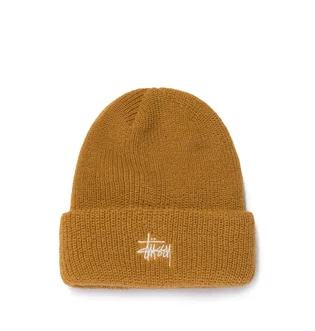 Stüssy Basic Cuff Beanie (Senfgelb)