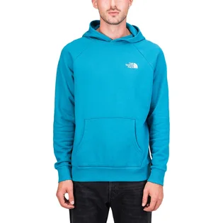 The North Face M Raglan Red Box Hoodie (Blau / Weiß)