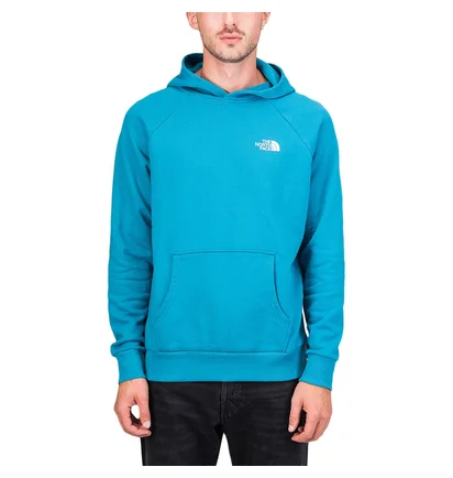 The North Face M Raglan Red Box Hoodie (Blau / Weiß)