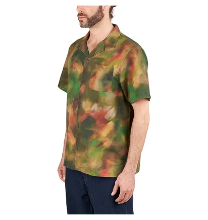 Vans Vault x Dobale “Forever Sunny in Ikoyi” Camo Shirt (Multi)