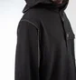 Y-3 Sashiko Layered Hoodie (Schwarz)
