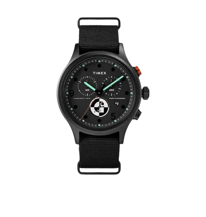 Carhartt WIP x Timex Range Allied Chronograph Aluminum (Schwarz / Orange)