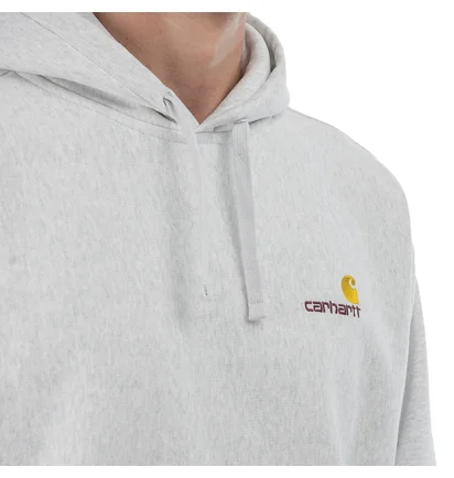 Carhartt WIP American Script Hoodie (Hellgrau)