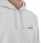 Carhartt WIP American Script Hoodie (Hellgrau)