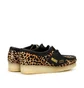Clarks Originals Wallabee W 'Leopard Print' (Schwarz / Beige)