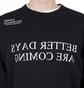 Neighborhood Home / C-Set UP Crew Sweat and Pant (Schwarz)