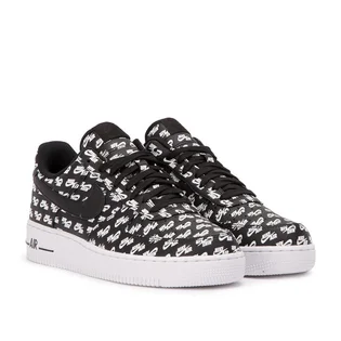 Nike Air Force 1 '07 Low QS 'Logos Pack' (Schwarz)