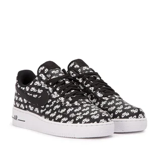 Nike Air Force 1 '07 Low QS 'Logos Pack' (Schwarz)