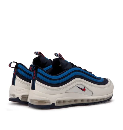 Nike Air Max 97 SE (Dunkelbalu / Rot / Weiß)